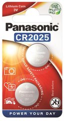 Батарейка Panasonic літієва CR2025 блістер, 2 шт.