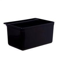 Ящик для сбора мусора к сервисной тележке (черный пластик) (33.5х23.1х18см)
