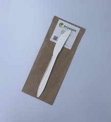 Нож одноразовый 160 мм в индивидуальной упаковке K06S из кукурузного крахмалу (Био/Эко)