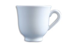 Чашка 130мл. фарфоровая, белая doppio espresso Giustina, Ancap