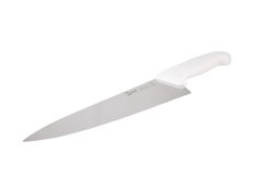 Кухонный нож мясника профессиональный 25 см. белая нескользящая ручка Europrofessional IVO