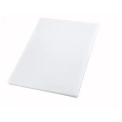 Доска разделочная 60х45х2,5 см. Winco, пластиковая белая (10400)