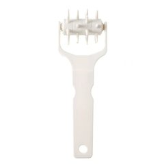 Валик для тесту пластикові шипи з пластиковою ручкою, 7,7х20 см, .білий Kitchen Line, Hendi (515082)