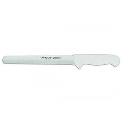 Нож кухонный для выпечки 25 см. 2900, Arcos с белой пластиковой ручкой (295024)