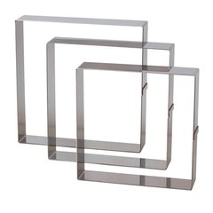 Рамка для випікання квадрат 12х12 см, h 3,5 см