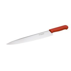 Ніж кухонний кухарський 30 см. Professional з червоною пластиковою ручкою (3081)