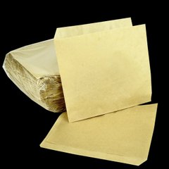 Пакет-уголок паперовий для бургера, млинів, вафель, пончиків 140х140 мм 40 г/м2 500 шт/уп крафт
