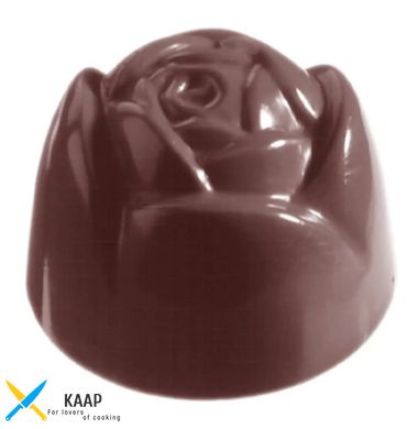 Форма для шоколаду "квітка" d28x20 мм, 3х7 шт. x 12 г Chocolate World