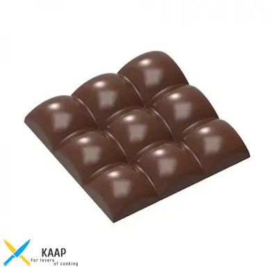 Форма для шоколаду "Сплітна сфера" 80x80x13, 5 мм, 3 шт x 77,5 gr