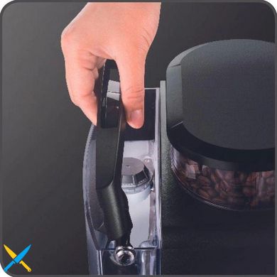 Кофемашина Essential, 1,7л, зерно, автомат.капуч, черный Krups !R_EA816031