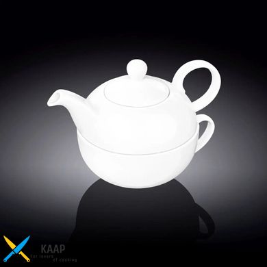 Чайный набор Wilmax (чайник 375мл+чашка 340мл) WL-994048/1C