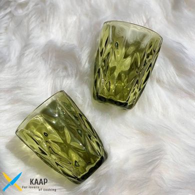 Склянка "Ізумруд" 250 мл, зелений, 34215-11-1, OCT-KC7933BS