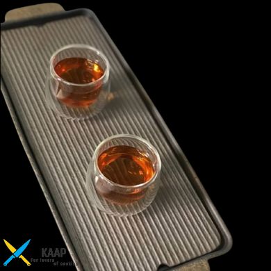 Столик для чайної церемонії (чайний) глиняний круглий 40х15х3,5 см "Шеньжень" T0517