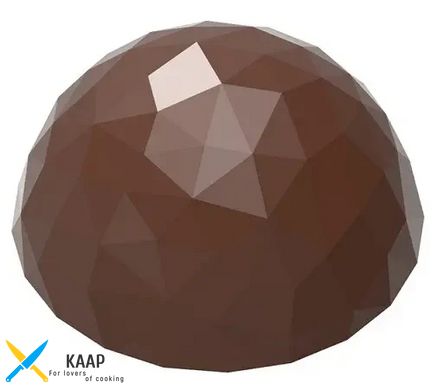 Форма для шоколада "сфера с гранями" Ø30 мм 15 мм, 3х8 шт. /8,5 г
