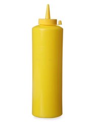 Дозатор-диспенсер для соусов (горчицы) 700 мл. желтый Kitchen Line