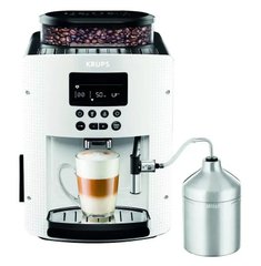 Кофемашина Essential, 1,7л, зерно, автомат.капуч, белый Krups !R_EA816170