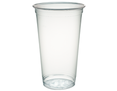 Склянка ПЕТ одноразова 500 мл, 50 шт. пластиковий, прозорий Huhtamaki
