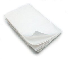 Пергамент-бумага для выпекания листовая 600х400 мм./ 40 г/м2 белая силиконизированная 500 л/уп белый