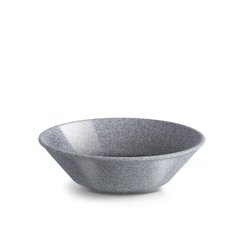 Салатник d 20 см, цвет светло-серый, серия "Granit" (глянцевое глазирование) G1X1420