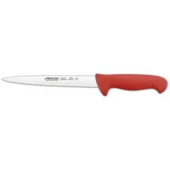 Ніж кухонний для нарізки 19 см..2900, Arcos з червоною пластиковою ручкою (295222)