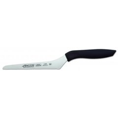 Кухонный нож многоцелевой изогнутый 13 см. Niza, Arcos с черной пластиковой ручкой (134900)