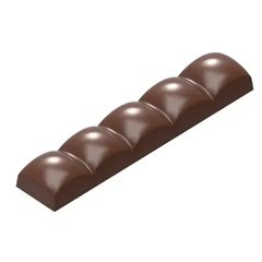 Форма для шоколада "Батон сфера" 117,5x23,5x14 мм, 8 шт x 36,5 gr