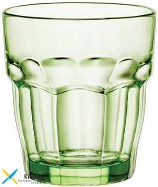 Склянка низька 270 мл серія "Rock bar MINT" колір зелений (418930)