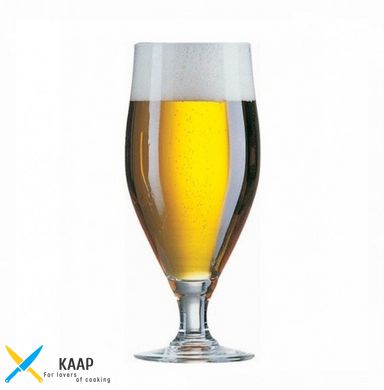 Келих для пива 500мл. на низькій ніжці, скляний Cervoise, Arcoroc