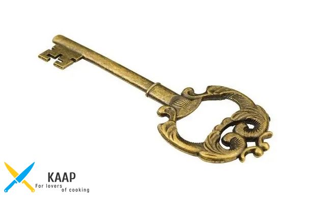 Відкривачка металева у формі старовинного ключика L 110 мм (шт)