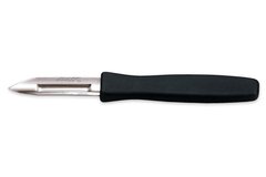 Кухонний ніж для чищення овочів та фруктів 6 см. Genova, Arcos з чорною пластиковою ручкою (181300)