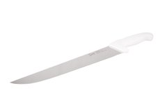 Кухонный нож мясника профессиональный 30,5 см. белая нескользящая ручка Europrofessional IVO