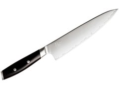 Кухонний ніж кухарський 20 см. MON, Yaxell із чорною пластиковою ручкою (36300)