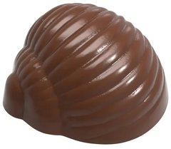 Форма для шоколаду "равликова раковина" 29,5х25 мм h18 мм, 3х8 шт. / 9,2 г