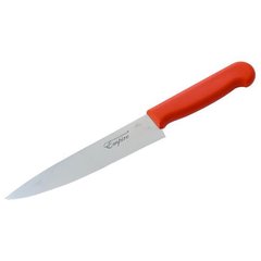 Ніж кухонний кухарський 20 см. Professional з червоною пластиковою ручкою (3069)