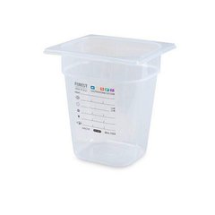 Гастроемкость-контейнер для хранения GN 1/6, h 20 см, 2,8 л полипропилен FoREST
