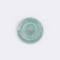 Блюдо для класичної чашки "Блакитний" 12 см керамічне