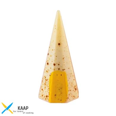 Форма для шоколада Martellato поликарбонат "Пирамида" 25x25 мм., желтая (.FW:MA4006)