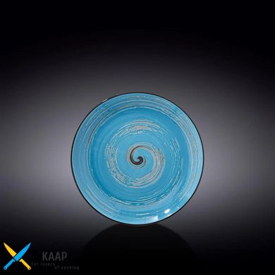 Тарілка десертна Wilmax SPIRAL BLUE 18 см WL-669611/A