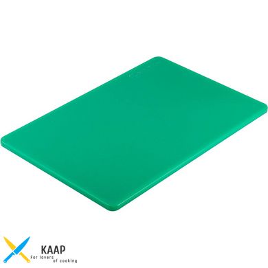 Доска разделочная 45х30х1.3 см Stalgast, зеленая (341452)