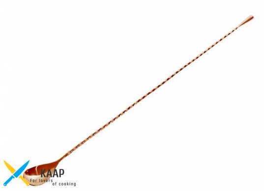 Ложка коктейльная Beaumont Mezclar Collinson 45 см покрытая медью (3678)