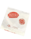 Пакет-уголок паперовий для бургера/гамбурга і сендвічів 140х140 мм 40 г/м2 500шт/уп білий крафт з рисунком