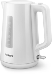 Електрочайник Philips Series 3000, 1,5л, пластик, білий