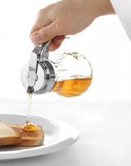 Диспенсер кухонний для меду-сиропу 200 мл., 8x11,5 см. скляний Hendi