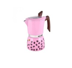 Кофеварка гейзерная GAT COFFEE SHOW розовая на 6 чашек (104606 розовая)