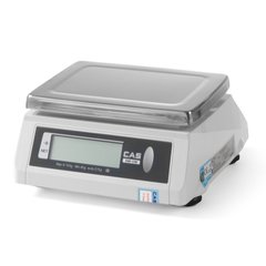 Весы кухонные водонепроницаемые 30 кг CAS с проверкой двухсторонние.