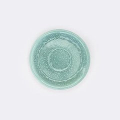 Блюдо для класичної чашки "Блакитний" 14 см керамічне