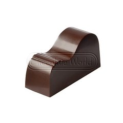 Форма для шоколада Серхио шидо – Бразилия 275x135x24 мм, 21 шт. (10 декабря)