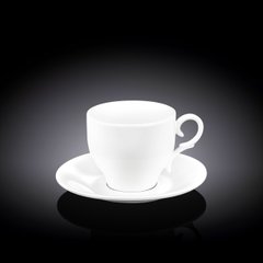 Чашка чайная&блюдце Wilmax 220 мл WL-993009 / AB