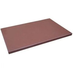 Доска разделочная 40х30х2 см, Durplastics кухонная коричневая (PE5MR40302)
