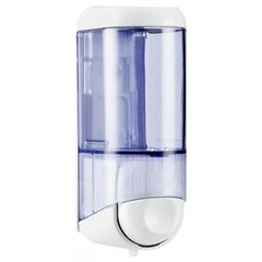 Дозатор жидкого мыла 0,17 л, белый/прозрачный, пластик. A58301
